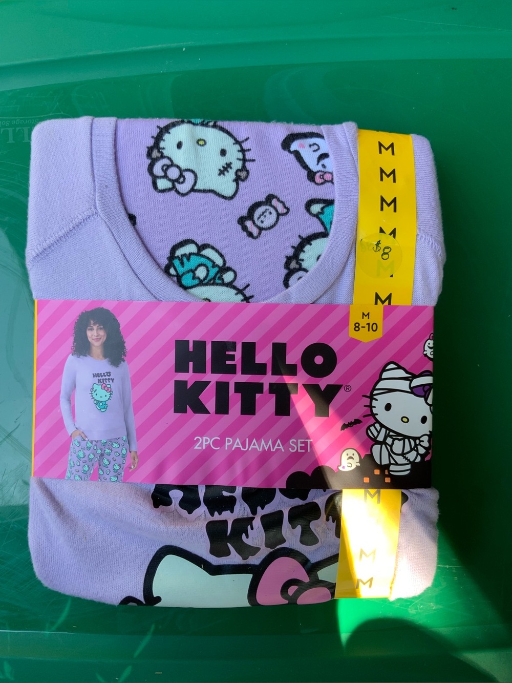 Hello Kitty Lavender and Mint 2-Piece Pajama Set